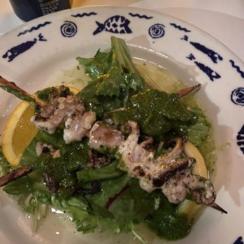 Rocco - Grilled octopus over vinaigrette salad - Italian Near Me - Rochester, New York