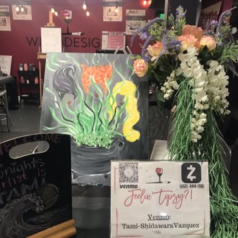Wine & Design - Paint and sip - Paint & Sip Near Me - Los Altos, California Wine & Design - Paint and sip - Paint & Sip Near Me - Los Altos, California