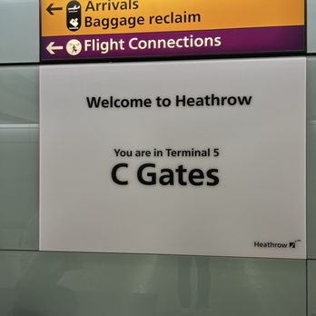 Heathrow Airport Terminal 5 - C gates - Airport Terminals Near Me - Hounslow, XGL