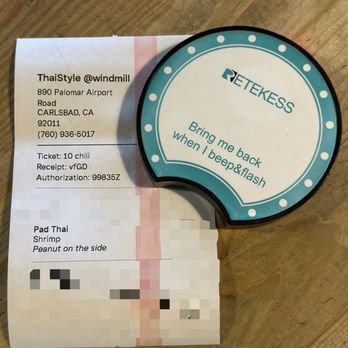 Thai Style - Order Buzzer - Thai Near Me - Carlsbad, California