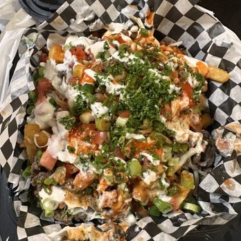 Fufu's Mid East Grill - Beef Shawarma Fries - Mediterranean Near Me - Riverside, California