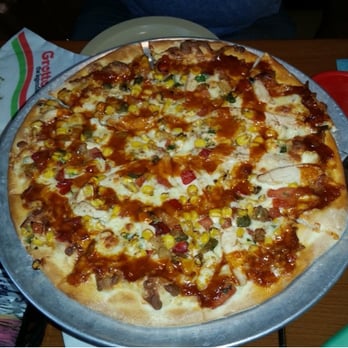 Grotto Pizza - North Boardwalk - We ordered the Grand Fiesta pizza and the Marguerite pizza. The Marguerite is my favorite and lower calorie than the others! - Pizza Near Me - Rehoboth Beach, Delaware
