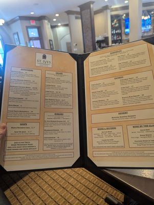 Menu photo 1 St Ives Bar & Grill Stanwood, MI Menu photo 1 St Ives Bar & Grill Stanwood, MI
