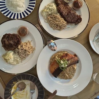 Cafe Hiro - steak, hamburg steak, mushroom risotto with miso salmon - Italian Near Me - Cypress, California