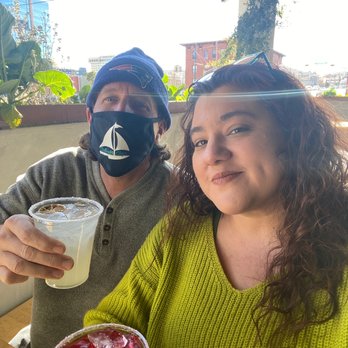 Taconeta - Us enjoying the patio! - Tacos Near Me - El Paso, Texas