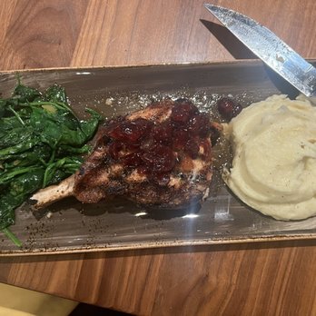 GRANVILLE - Thick cut pork chop w/Cajun rub. In the top five values and the number one chop in my 53 years. - New American Near Me - Pasadena, California GRANVILLE - Thick cut pork chop w/Cajun rub. In the top five values and the number one chop in my 53 years. - New American Near Me - Pasadena, California