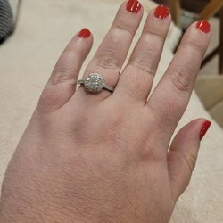 Royal Nails Spa - The initial manicure looks nice.