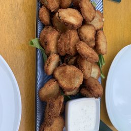 Panko crusted dill County Fair Pickles Panko crusted dill County Fair Pickles