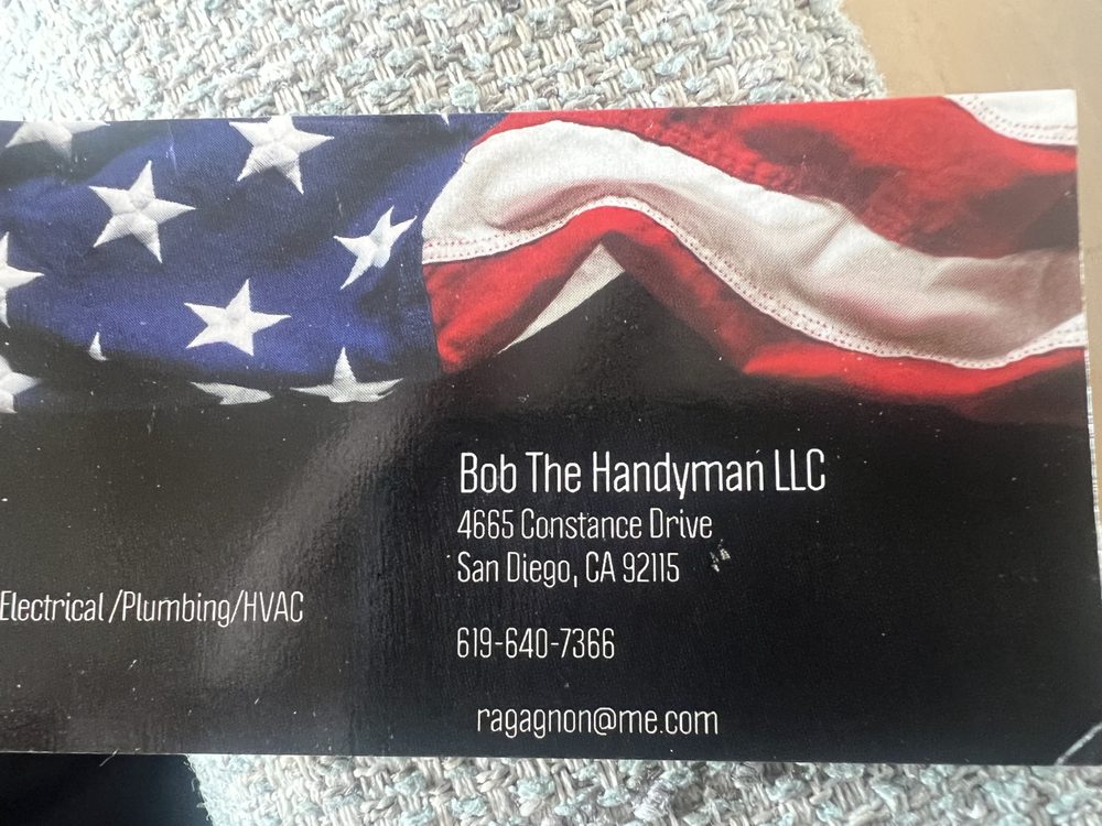 Slide of Bob the handyman