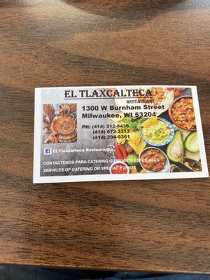 Menu photo 5 El Tlaxcalteca Restaurant Milwaukee, WI Menu photo 5 El Tlaxcalteca Restaurant Milwaukee, WI