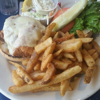 Boston Sail Loft - Fish sandwich w/ melted cheese - Bars Near Me - Boston, Massachusetts