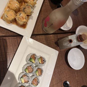 Sushi Ai - Vegas Roll and Salmon Roll - Sushi Bars Near Me - Long Beach, California Sushi Ai - Vegas Roll and Salmon Roll - Sushi Bars Near Me - Long Beach, California