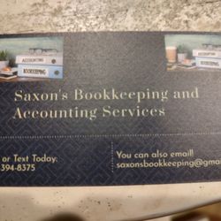 Saxon's Bookkeeping