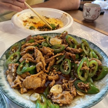 Hunan Kitchen - Pork with green peppers - Chinese Near Me - Katy, Texas