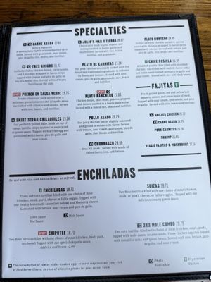 Menu photo 8 Julio's Restaurant Bothell, WA Menu photo 8 Julio's Restaurant Bothell, WA