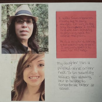 Lin Chiropractic Clinic - patients testimonial ***(Thank you, ladies!) - Chiropractors Near Me - Garden Grove, California Lin Chiropractic Clinic - patients testimonial ***(Thank you, ladies!) - Chiropractors Near Me - Garden Grove, California