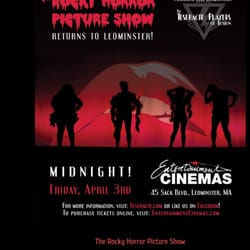 Entertainment Cinema - Friday April 3rd, At entertainment Cinemas in Leominster,MA