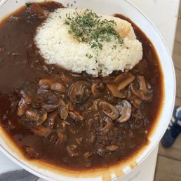 Beef hayashi...very tasty! Beef hayashi...very tasty!