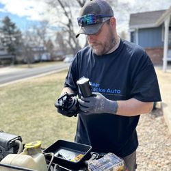 Bear Tracks Auto - A new leak detection pump for the emissions system. Bear Tracks Auto is about to install it.
