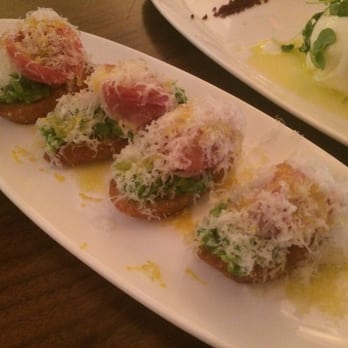 GIADA - Pea Crostini - Italian Near Me - Las Vegas, Nevada