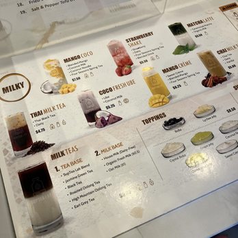 Suptea Lab - Menu - Bubble Tea Near Me - Oakland, California