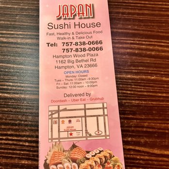 Japan Sushi House - Sushi Bars Near Me - Hampton, Virginia Japan Sushi House - Sushi Bars Near Me - Hampton, Virginia