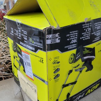NSD - The box showed up like this - broken, open, and with a piece of paper taped to it with our name on it - Couriers & Delivery Services Near Me NSD - The box showed up like this - broken, open, and with a piece of paper taped to it with our name on it - Couriers & Delivery Services Near Me