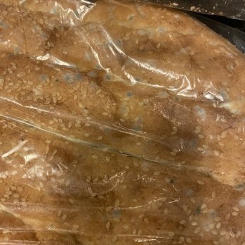 Wholesome Choice - Moldy barbari bread from the bakery at the store entrance not even 8 hours after purchase!!! - Bakeries Near Me - Irvine, California