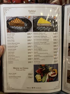 Menu photo 3 Meşale Cafe & Restaurant Istanbul, 34