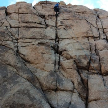 The Climbing Life Guides - At the top of my first climb - Climbing Near Me - Joshua Tree, California