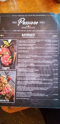 Menu photo 1 Passione by the Slice Sligo, SO