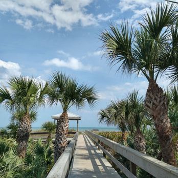 Hilton Garden Inn - Cocoa Beach - Beach entrance - Hotels Near Me - Cocoa Beach, Florida