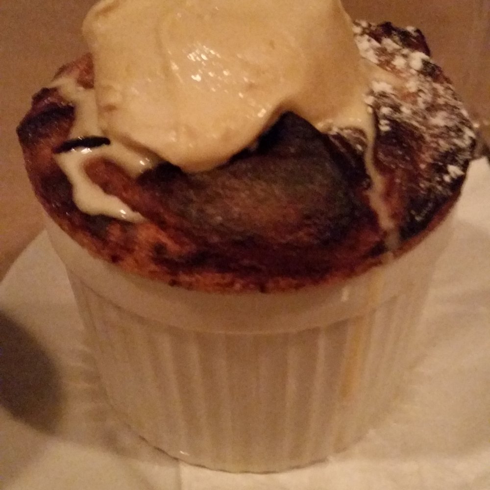 Flatiron - Pumpkin spice gingerbread sufle with salted caramel ice cream.  Should be called the life changer. - Steakhouses Near Me - Red Hook, New York