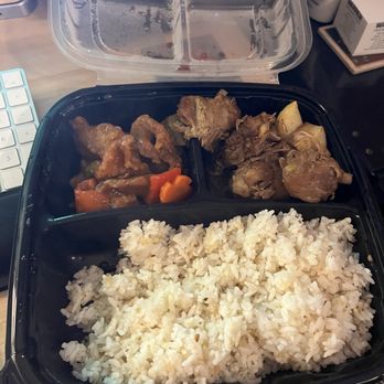Mama Rosa Grill - Sweet and sour fish with chicken Adobo - Barbeque Near Me - Middle River, Maryland