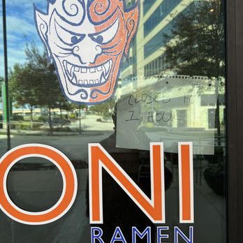 Oni Ramen - Closed for one hour the time is literally 30 past open - Ramen Near Me - Richardson, Texas