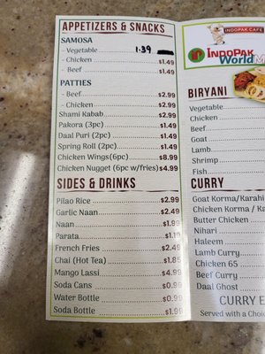 Menu photo 6 Indopak World Market Arlington, TX