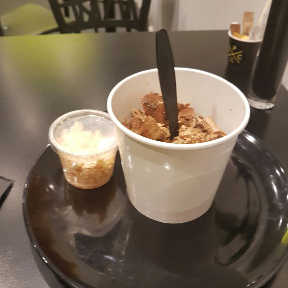 Jamaica Patty Co. - Jerk chicken in a cup - Caribbean Near Me - London, XGL