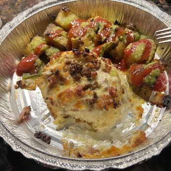 Bisbee Breakfast Club - I forgot to take a picture of my actual meal, so leftovers it is. Biscuit & gravy "chuck style" with a side of potatoes! - Breakfast & Brunch Near Me - Mesa, Arizona Bisbee Breakfast Club - I forgot to take a picture of my actual meal, so leftovers it is. Biscuit & gravy "chuck style" with a side of potatoes! - Breakfast & Brunch Near Me - Mesa, Arizona