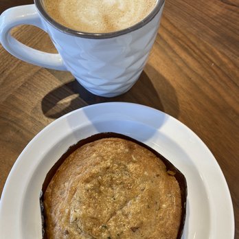 It's Coffee - Zucchini bread and almond milk latte - Coffee & Tea Near Me - Centennial, Colorado