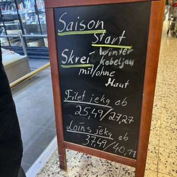 METRO - Seit Mitte Januar ist Skrei Saison - sehr lecker! - Wholesalers Near Me - Munich, BY