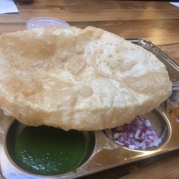 Vik's Chaat - Cholle Bhature Big puffy thing So good - Indian Near Me - Berkeley, California Vik's Chaat - Cholle Bhature Big puffy thing So good - Indian Near Me - Berkeley, California