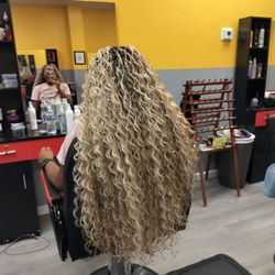 Golden Heart African Hair Braids
