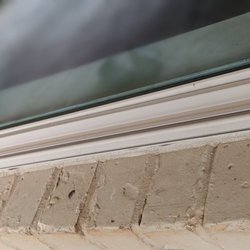 The Home Depot - Window bent to fit