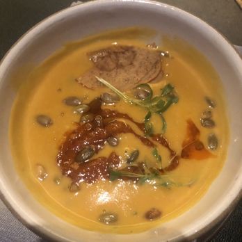 Highlands - Squash soup - New American Near Me - Detroit, Michigan Highlands - Squash soup - New American Near Me - Detroit, Michigan