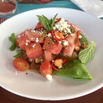Franklins General Store - Tomato and Watermelon salad - New American Near Me - Hyattsville, Maryland
