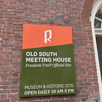 The Freedom Trail - Old south meeting house - Community Service/Non-Profit Near Me - Boston, Massachusetts