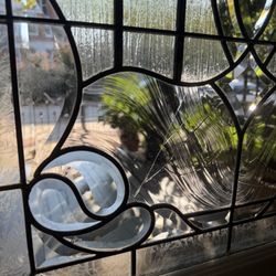 Champion Windows and Home Exteriors of Evansville - Damage to my door from the representative who slammed my door if he had a temper tantrum.