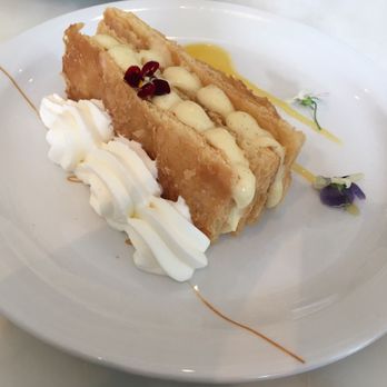 La Palma - Millefoglia with vanilla cream and (non-existent) passion fruit and mango - Italian Near Me - Toronto, Ontario