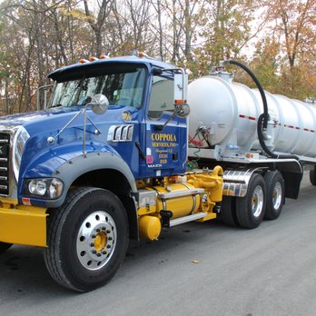 Coppola Services - a tanker truck on the road - Septic Services Near Me - Ringwood, New Jersey Coppola Services - a tanker truck on the road - Septic Services Near Me - Ringwood, New Jersey