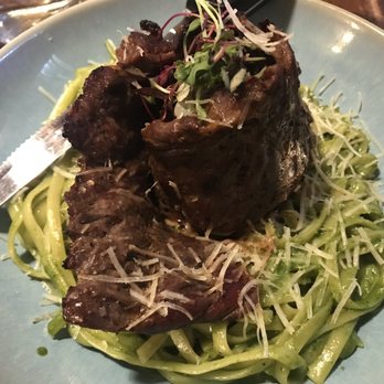 Inka Grill  - Linguini Verde con Bistec - Peruvian Near Me - Roanoke, Virginia